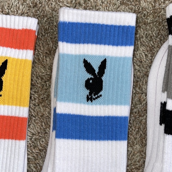 🐇 Playboy Bunny | Iconic Crew Socks - Picture 4 of 7